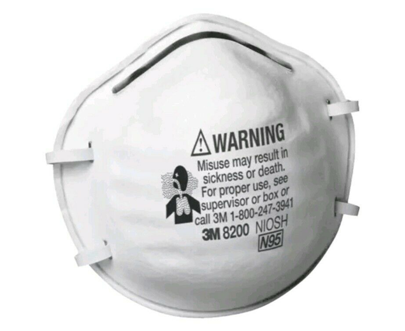 3M Face Mask 20Pack N95 8200 Particulate Respirator Catch.co.nz