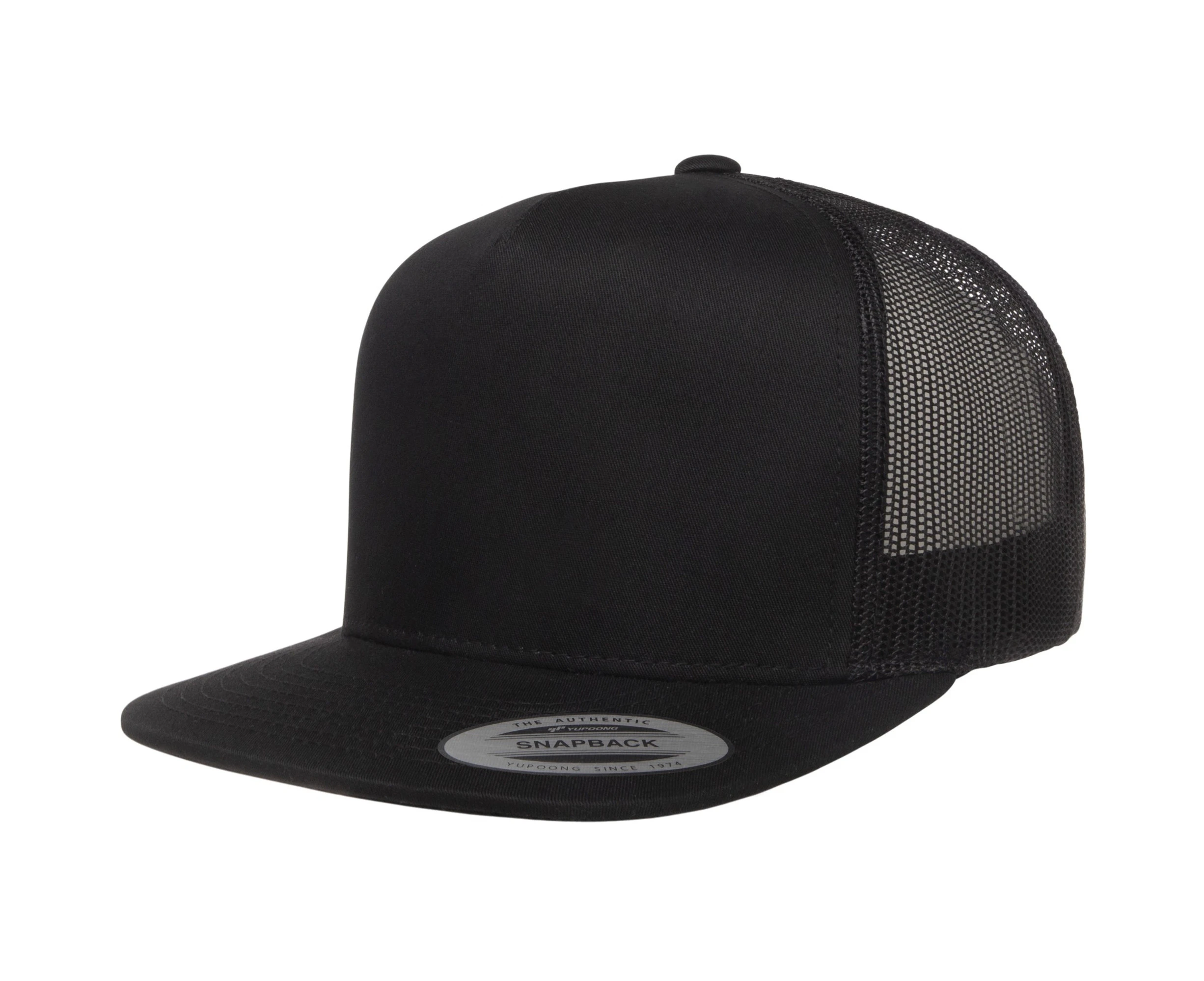 Flexfit Unisex Classic Trucker Cap (Black) - PC3715