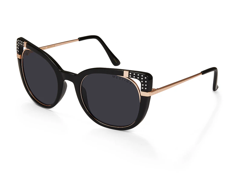 Mestige Women's Margot Sunglasses w/ Swarovski® Crystals - Black