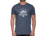 The North Face Men's Valley Vista Short Sleeve Tee / T-Shirt / Tshirt  - Bluewing Teal Heather