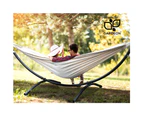 Gardeon Swing Hammock Bed Steel Frame Stand Combo Home Garden Outdoor Chair