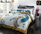 Florence Broadhurst Exotic Birds Queen Bed Quilt Cover Set - Gold