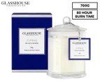 Glasshouse Fragrances Cyprus Triple Scented Candle 700g - Sea Salt & Saffron