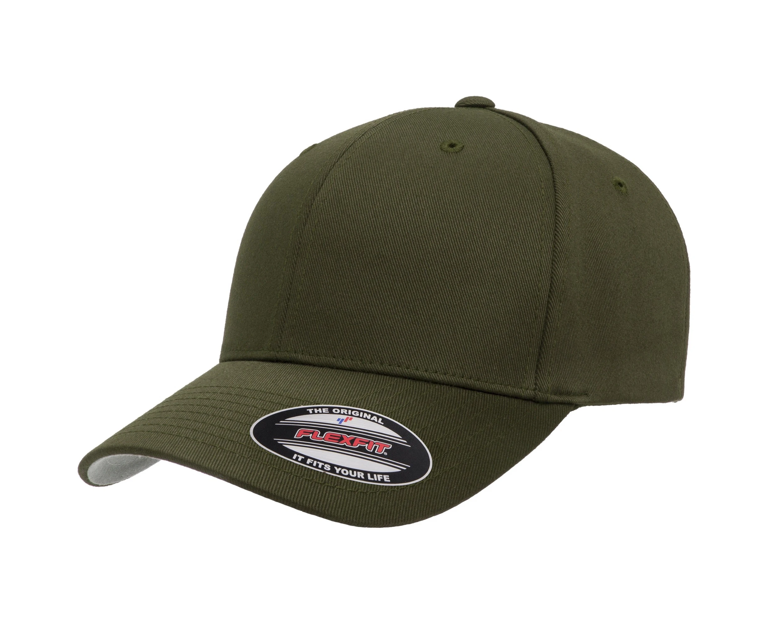 Flexfit Unisex Wooly Combed Cap (Olive Green) - PC3705