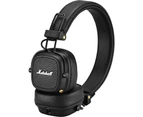 Refurbished Marshall Major Bluetooth MK III 3 Wireless On-Ear Headphones Black Headset