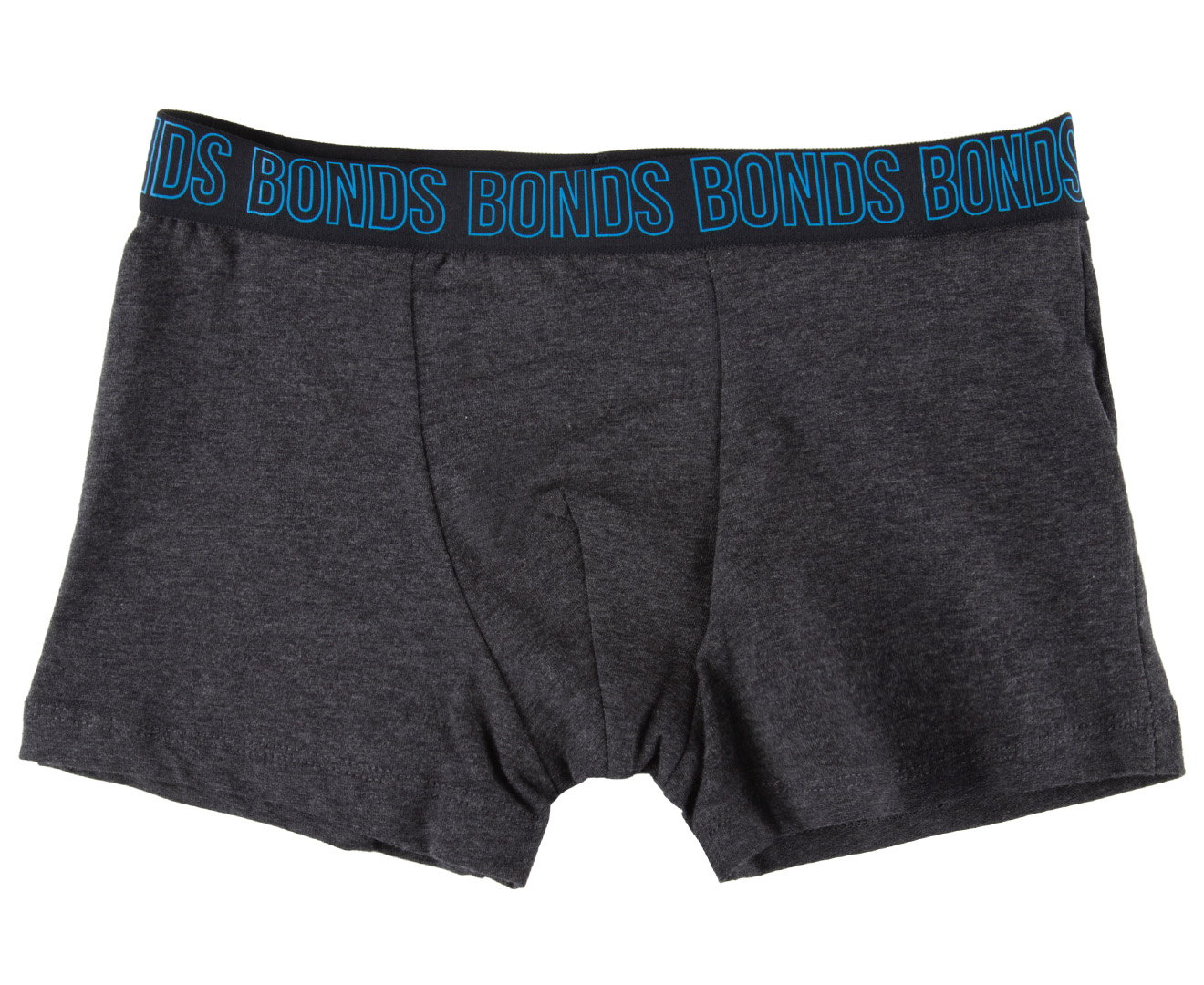 Bonds Youth Boys' Hipster Trunks 2-Pack - Stripe/Grey