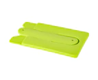 Bullet Silicone Phone Wallet With Stand (Lime) - PF1680