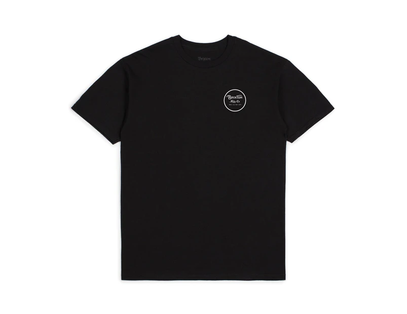 Brixton Wheeler II T-Shirt Black - Black