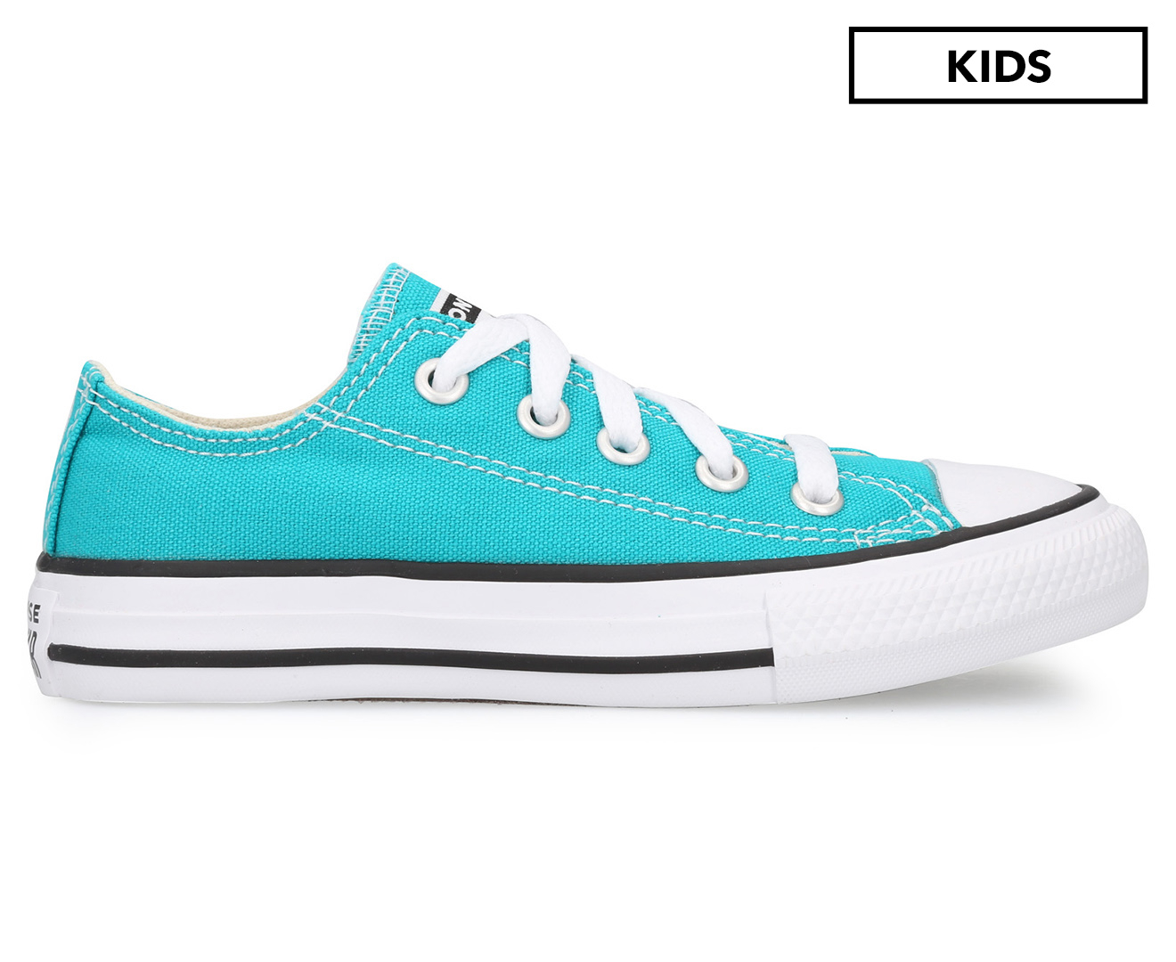 Green hot sale converse kids