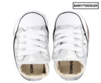 Converse Baby/Toddler Chuck Taylor All Star Cribster Metallic Shoes - Silver