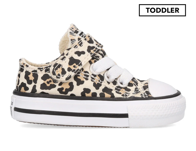 Converse Toddler Girls' Chuck Taylor All Star Low Top Shoes - Leopard Print  