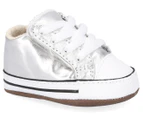 Converse Baby/Toddler Chuck Taylor All Star Cribster Metallic Shoes - Silver