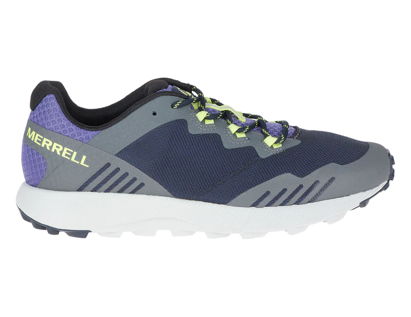 Merrell Women's Fluxion Trail Running Shoes - Navy/Velvet