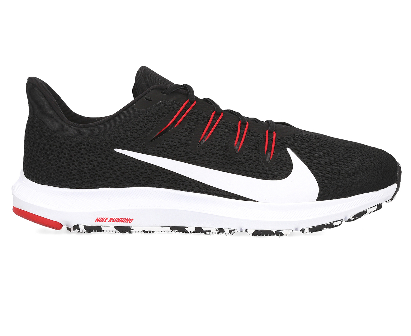 Nike Men's Quest 2 Running Shoes - Black/White-Anthracite | Catch.co.nz