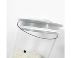 Wall Mounted Triple Cereal Dispenser Dry Food Storage Container Dispense Machine