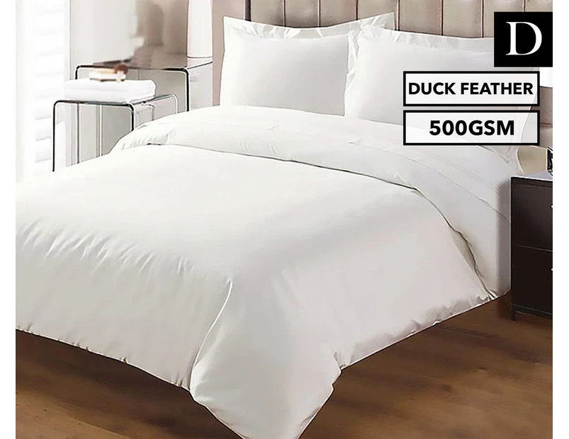 Hacienda 500GSM Double Bed Duck Feather Quilt