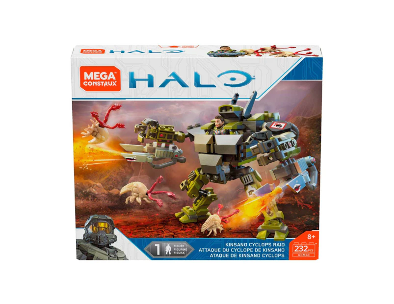 Mega Construx Halo - Kinsano Cyclops Raid - 232 Pieces