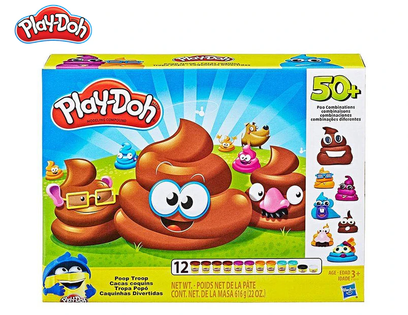 Play-Doh Poop Troop Set w/ 12 Cans Of Compound