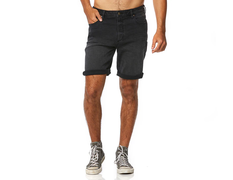 Wrangler Men's Spencer Shorts - Black Dog