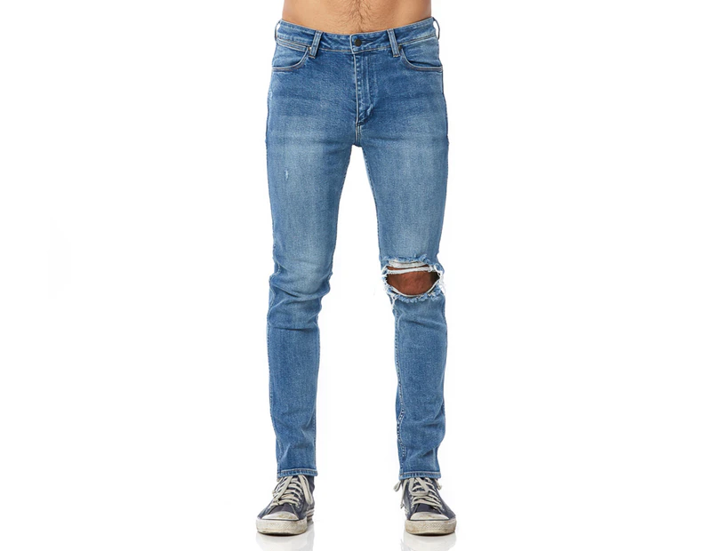 Wrangler Men's Strangler R-28 Jeans - Whole Lotta Blue