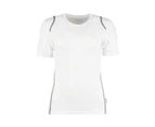 Gamegear® Ladies Cooltex® Short Sleeved T-Shirt / Ladies Sportswear (White/Grey) - BC428