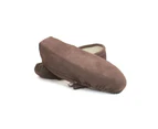 Eastern Counties Leather Unisex Wool-blend Soft Sole Moccasins (Chocolate) - EL182