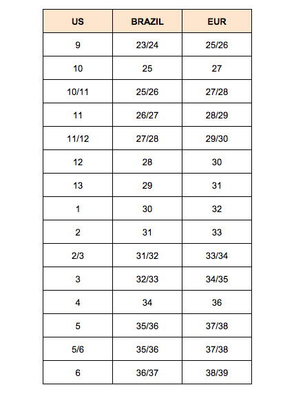 zaxy baby size chart