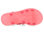 Zaxy Girls' Sunset Crossover Sandals - Dark Pink