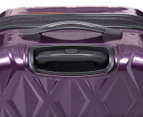 Antler Avanti CX 56cm Small 4W Expanding Hardcase Luggage/Suitcase - Burgundy Purple