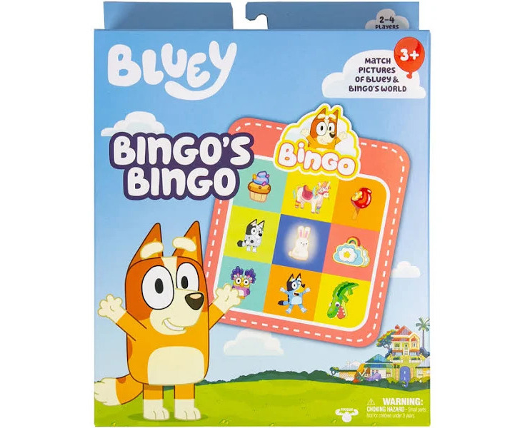 Bluey Bingo's Bingo Card Game | Catch.com.au