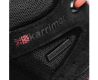 Karrimor Kids Mount Mid Top Walking Boots Shoes Footwear - Grey/Coral - Grey
