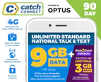 Catch Connect 90 Day Mobile Plan - 9GB