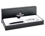 Sheaffer 100 Ballpoint Pen - Chrome/Black