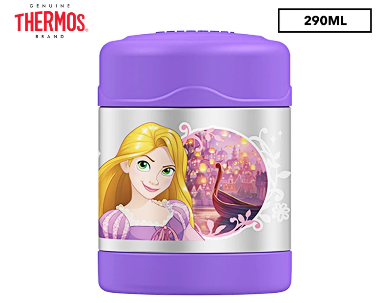 Thermos 290mL Funtainer Rapunzel Stainless Steel Vacuum Insulated Food Container - Purple