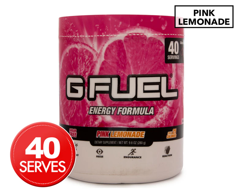 G Fuel Energy Formula Pink Lemonade 280g / 40 Serves
