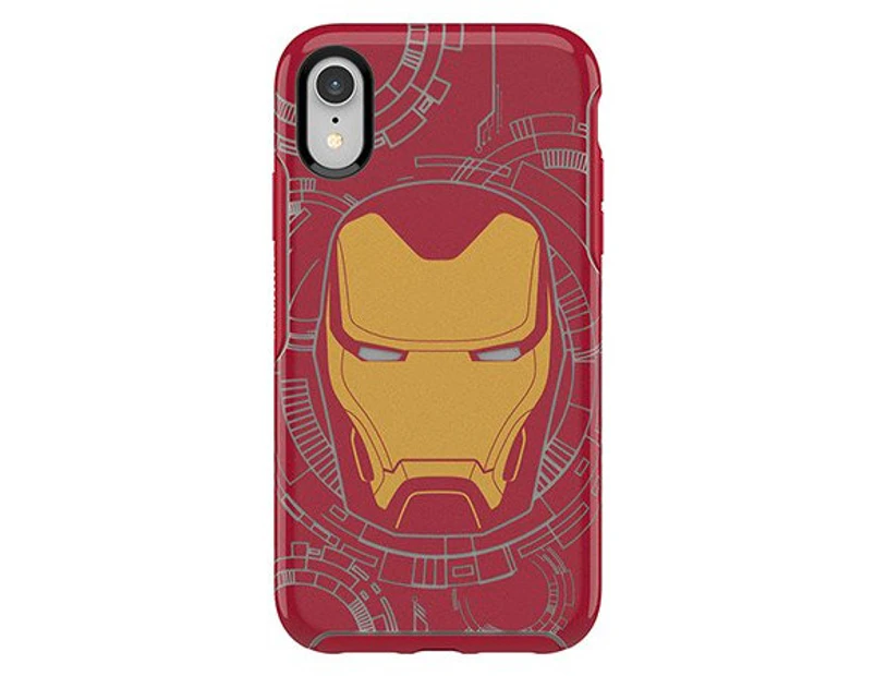 Otterbox iPhone XR Symmetry Series Marvel Avengers Ultra Slim Cover for Apple - I am Iron Man