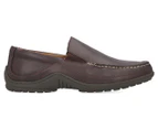 Tommy Hilfiger Men's Kerry Slip-On Shoes Loafers - Dark Brown