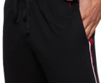 Polo Ralph Lauren Men's Mini Terry Sleep Shorts -  Polo Black/Red