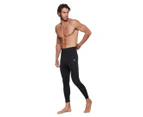 LP Support Men's Embioz Leg Support Compression Tights - Black