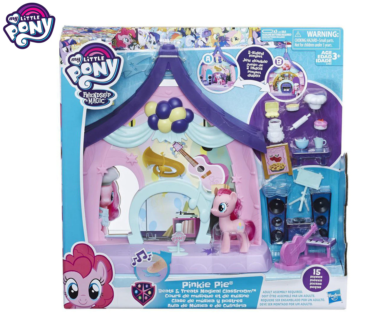 My Little Pony Pinkie Pie Beats & Treats Magical Classroom Playset