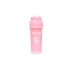 Twistshake Anti-Colic Milk Feeding Baby Bottle 260ml Pastel Pink