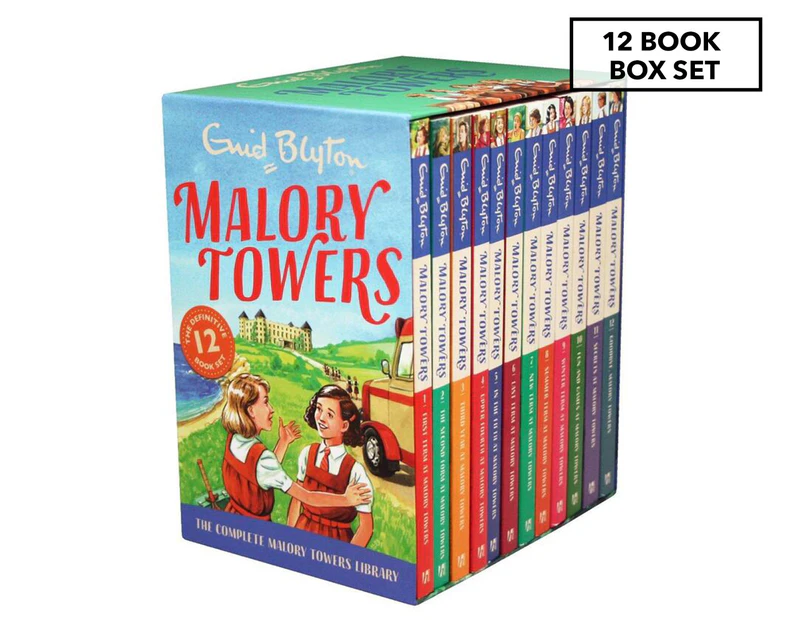 Malory Towers Collection Paperback 12-Book Boxset by Enid Blyton