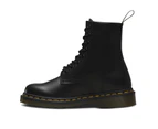 Dr. Martens Unisex 1460 8 Lace Up Leather Boots Shoes Doc Martins - Smooth - Black