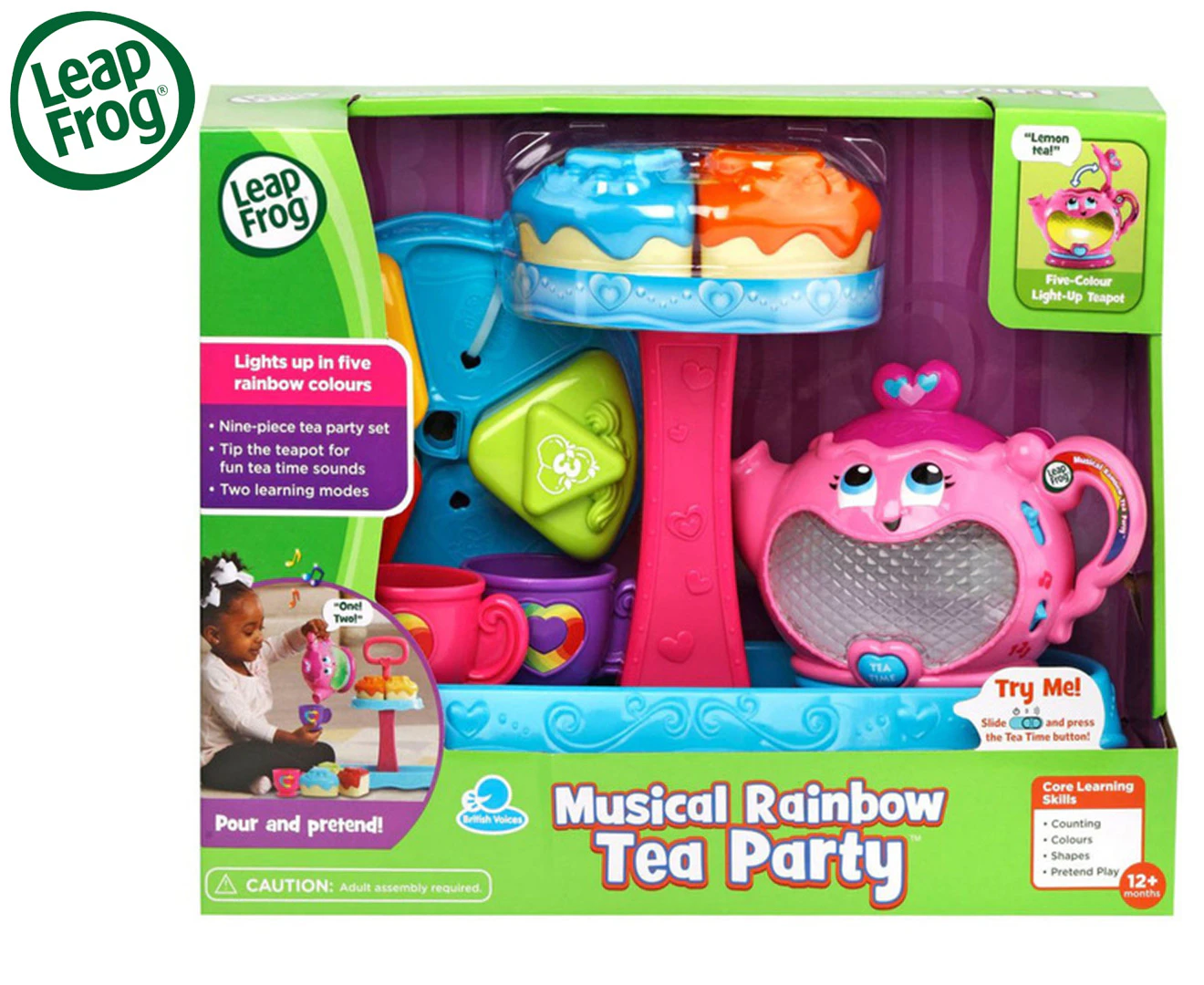 LeapFrog Musical Rainbow Tea Party Set