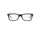 Ray-Ban RB5228 2479 Top Black On Texture Red Womens Eyeglasses