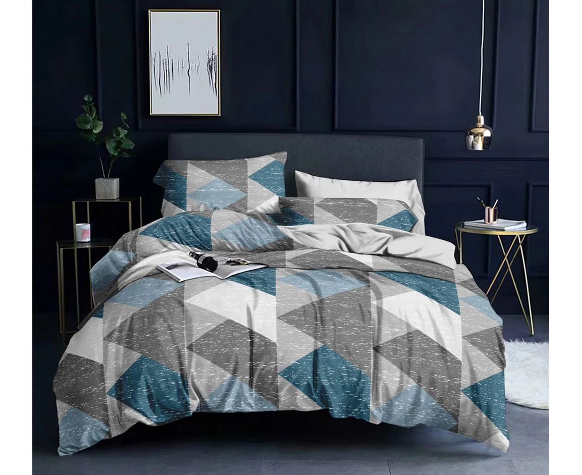 Artistic Quilt/Doona/Duvet Cover Set (Queen/King Super King Size Bed) M402