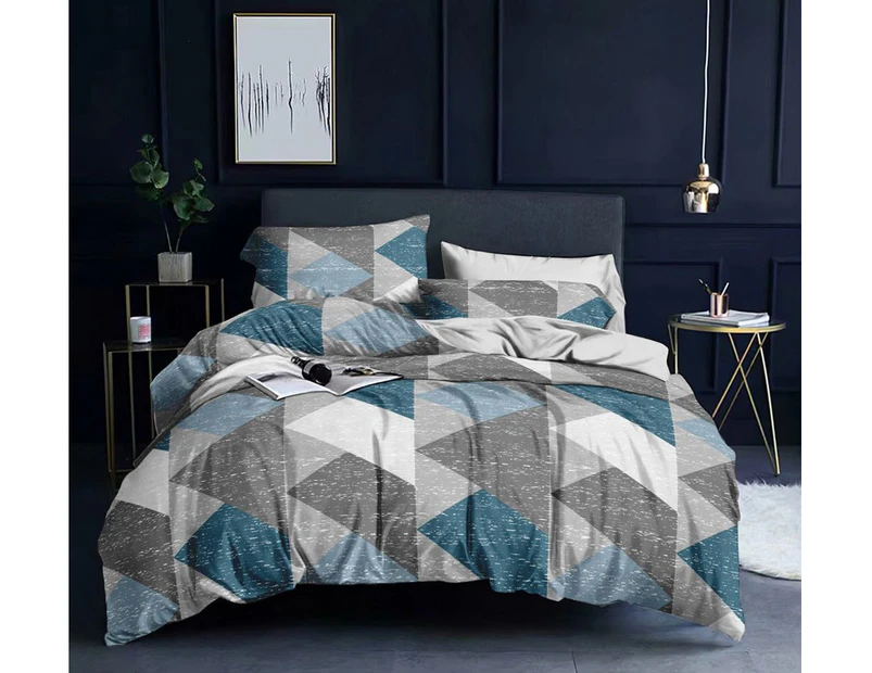 Artistic Quilt/Doona/Duvet Cover Set (Queen/King Super King Size Bed) M402