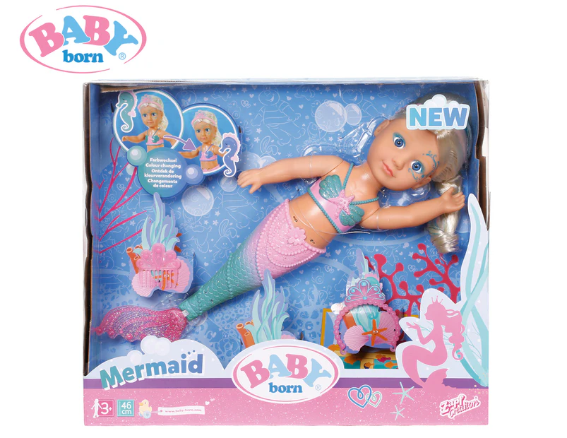 Baby Born Mermaid Doll