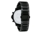 Tommy Hilfiger Men's 44mm Multi-Function Steel Watch - Black