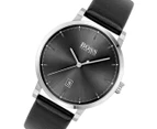 Hugo Boss Men's 42mm Confidence Business Watch - Black